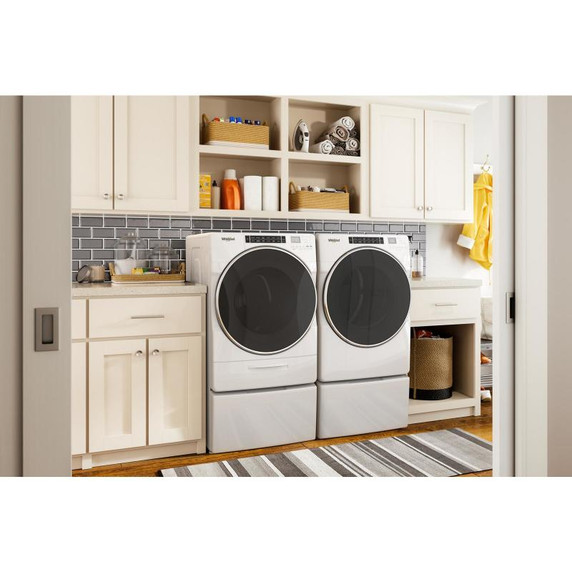 Whirlpool® 15.5" (39.4 cm) Pedestal for Front Load Washer and Dryer with Storage WFP2715HW