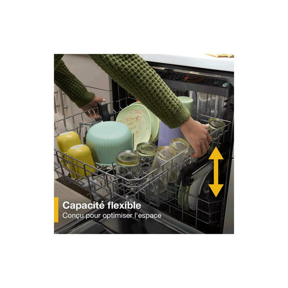 Whirlpool® 24” Stainless Steel Dishwasher with AI Intelligent Wash System - 47 dBA WDT750SAKZ