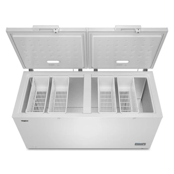 Whirlpool® 19 Cu. Ft. Convertible Chest Freezer with 4 Storage Baskets WZCC5519TW
