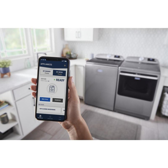 Maytag® Smart Top Load Gas Dryer with Extra Power Button - 7.4 cu. ft. MGD7230HC