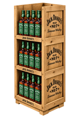 Wood Crate Display