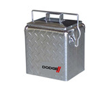 Diamond Plate Retro Metal Cooler - 13L Diamond Plate Retro Metal Cooler - 13L