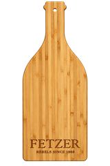 Bamboo Cutting Board - Bottle