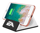 Wireless Charger with Bluetooth Speaker & Luminous Logo