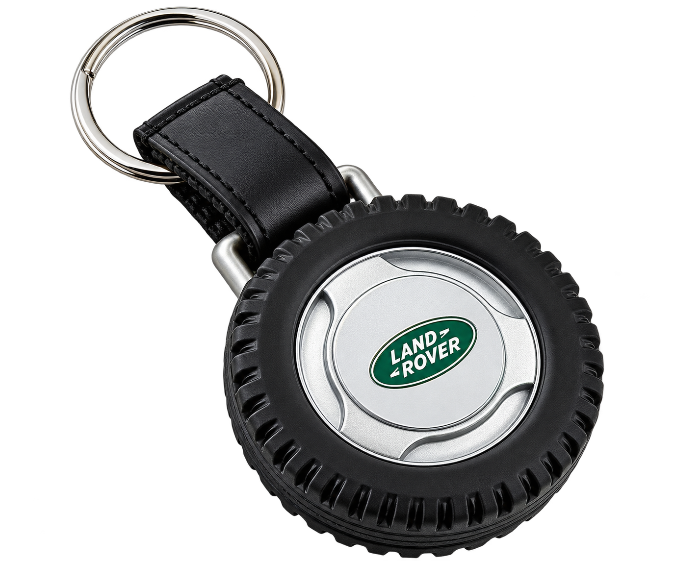 "Tire" Key-Ring w/ Compass