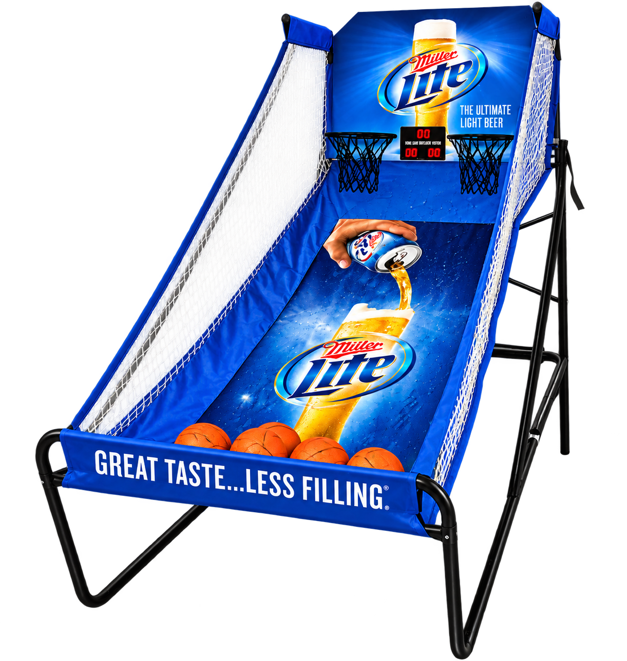 Dual-Electronic Pop-A-Shot Basketball Game