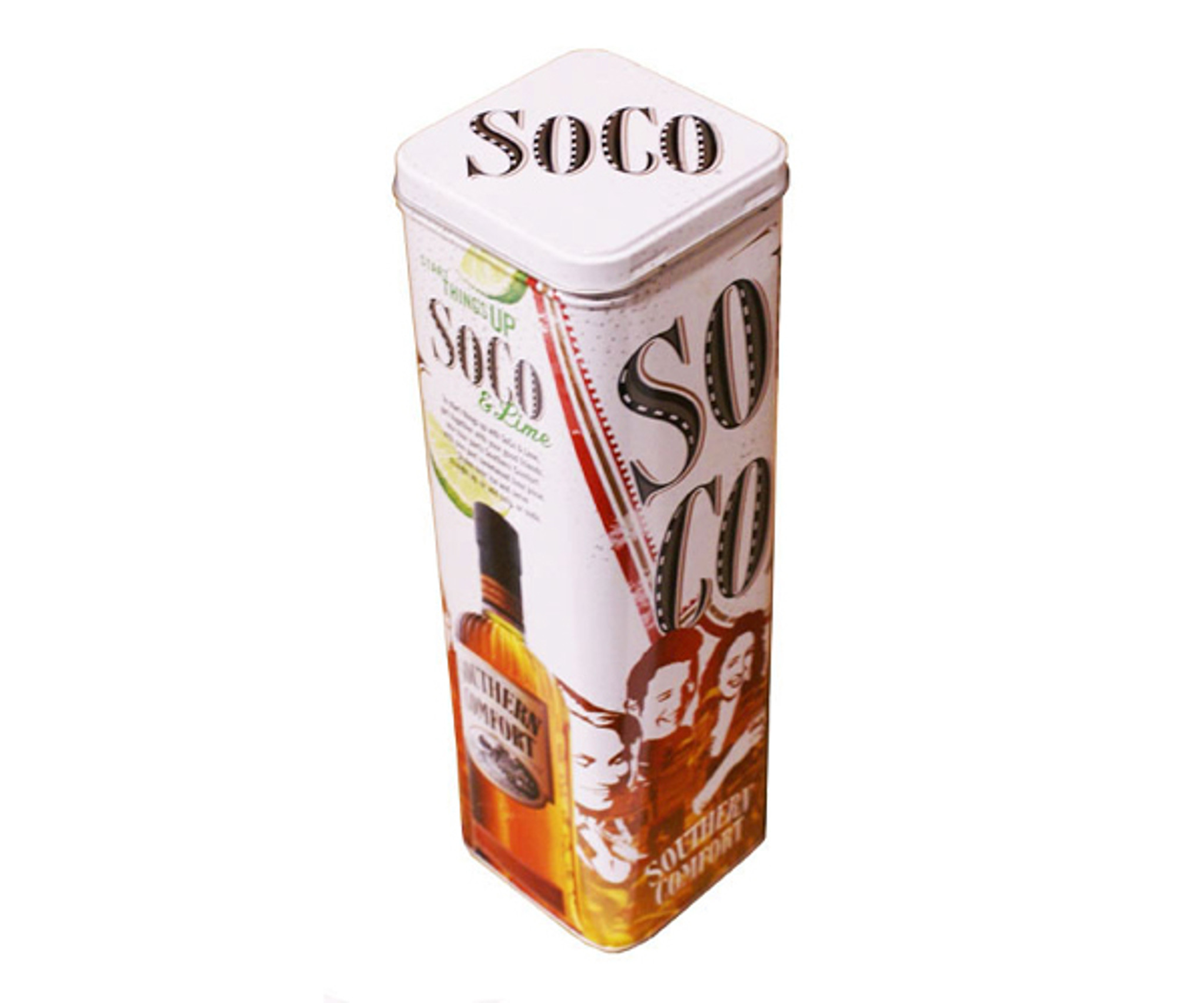 Tin Gift Box - Liquor Bottle