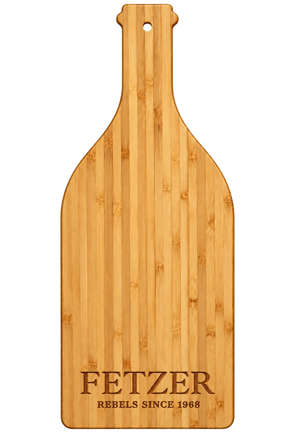 Bamboo Cutting Board - Bottle