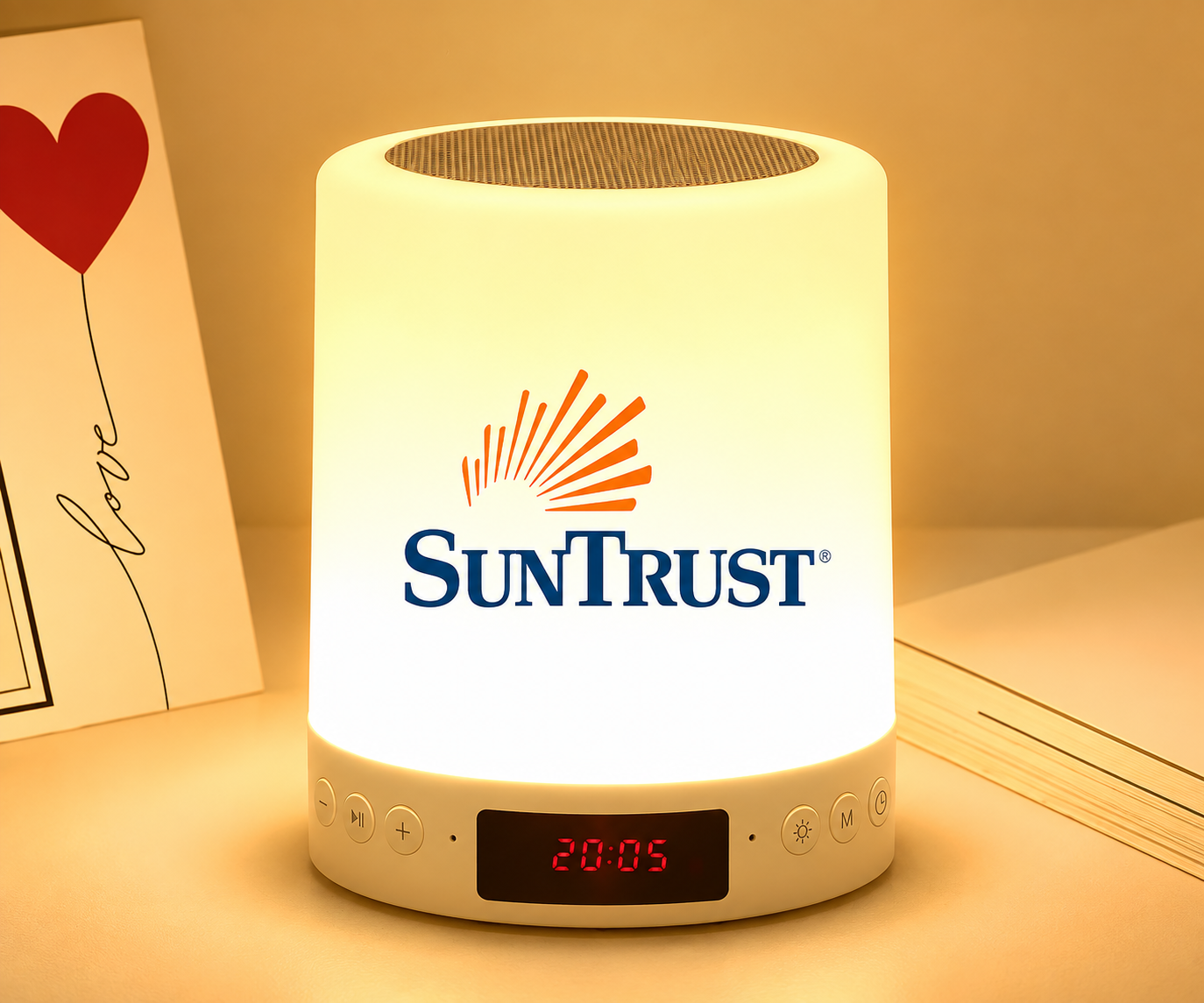 Soft-touch LED Bluetooth Speaker