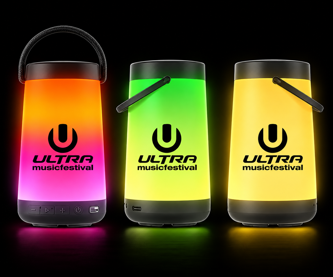 Multi-color LED Bluetooth Speaker