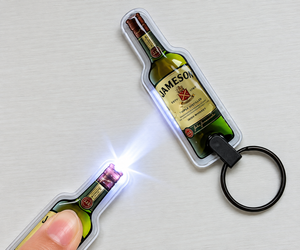 "Bottle" Shaped LED Keychain