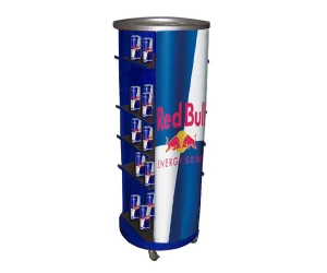 Can Shaped Beverage Display