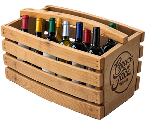 Oak Barrel Stave Basket