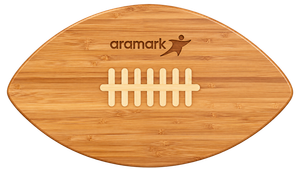 Bamboo Cutting Board - Football 