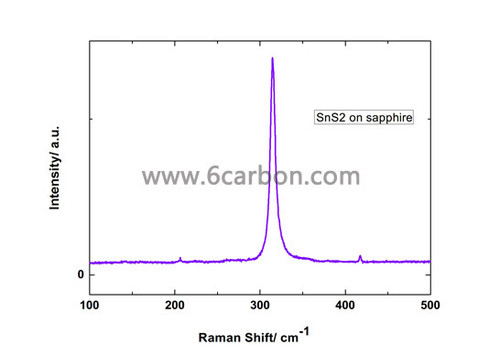 Continous SnS2 Film on Al2O3 -10mm*10mm