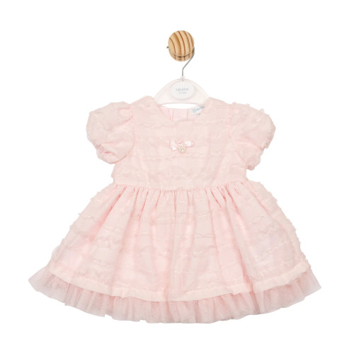 Lace Frill Pink Mintini Dress