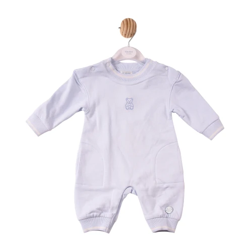 Blue Bear Romper