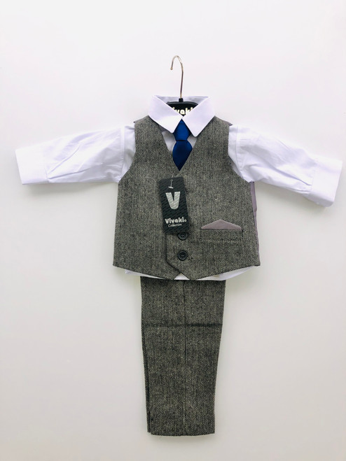 4 piece formal suit