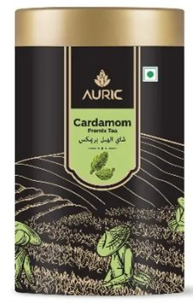 Auric Instant Tea Premix - Cardamom 160gm