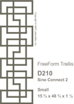 FreeForm Trellis: D210 - Small
