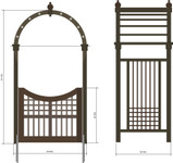 Gate + Arbor