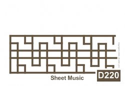 D220 - Sheet Music
