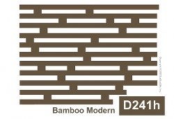 D241h - Bamboo Modern h