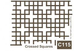C115 - Crossed Squares