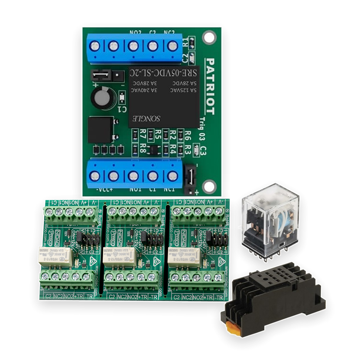 FUSES, RELAYS & TIMERS
