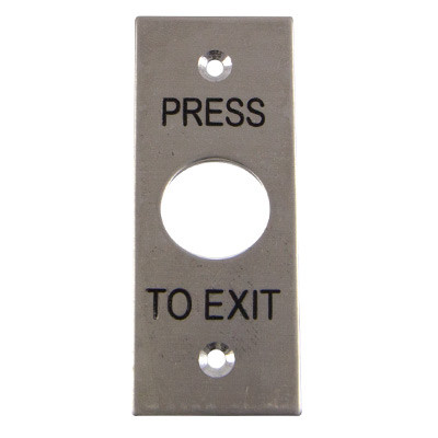 EXIT1PLATE19PTE