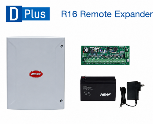 NESS DPLUS-R16 16-Zone Remote Expander Kit With Power Supply Enclosure