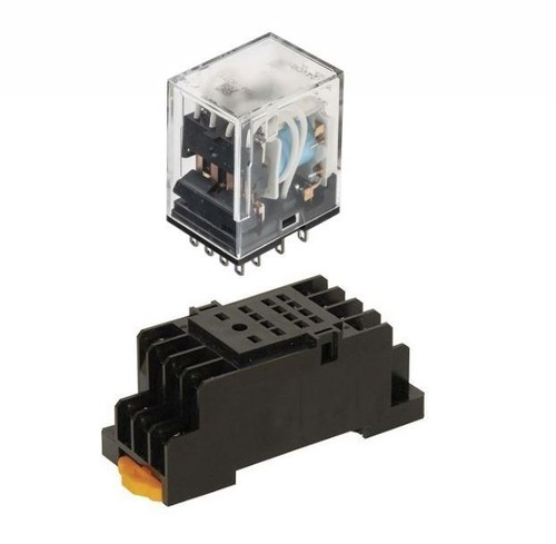 4 Pole Double Throw Relay 12VDC/240VAC