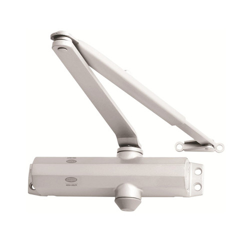 Lockwood 2024 Door Closer Silver Position Adjustable Size 2 to 4