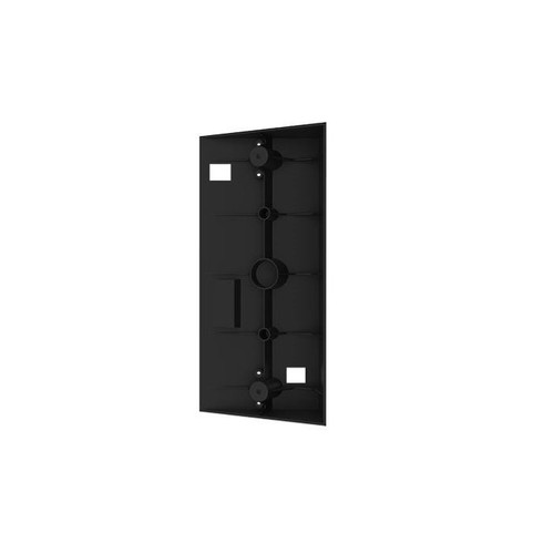 2N Verso Wedge Back Plate for 2 Modules The backplate is wall-mounted, and its angle (25°) offers better visual