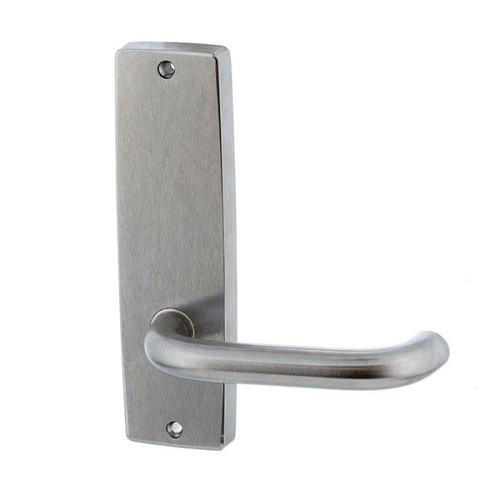 Lockwood Standard Style Internal Handle Square End, Satin Chrome Lever - No Cylinder