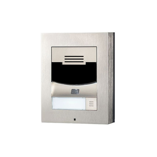 2N IP Solo Surafce Mount - Nickel (requires 2N9155068) Single button IP intercom HD wide-angle camera with night vision