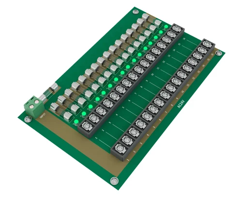 16 way AC Power Distribution Module