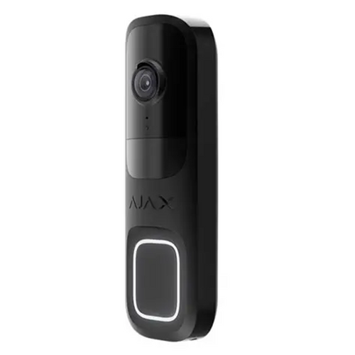 AJAX AJADBBLK DOORBELL 116894 HDR 4MP WIFI PIR IP54 12-24VDC BLACK