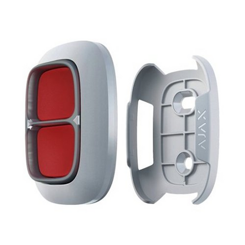 AJA2BPANBRW 21658 Button or Double Button Panic Button Wall Bracket - White The AJA2BPANBRW is a white wall bracket