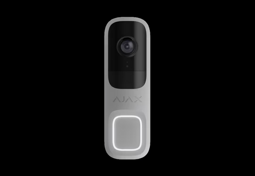 AJAX AJADBGREY DOORBELL 116896 HDR 4MP WIFI PIR IP54 12-24VDC GREY