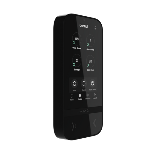 AJAX Touchscreen LCD Keypad 2-Way 915MHz