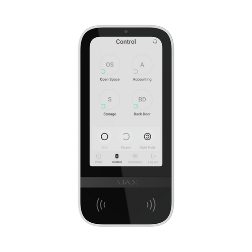 AJAX Touchscreen LCD Keypad 2-Way 915MHz