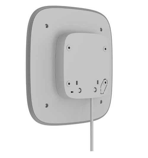 AJAX AJAFSTRESIRW FIBRA STREETSIREN WIRED EXTERNAL SIREN BLUE LED STROBE SILVER/WHITE