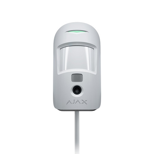 AJAX MotionCam Fibra Wired Pet Immune PIR Camera White