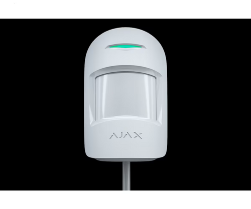 AJAX Superior MotionProtect Plus Fibra Wired Pet Immune PIR Microwave Detector White
