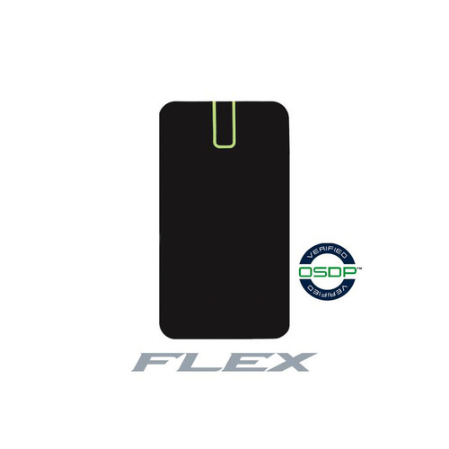 ASTUTO FLEX ENCRYPTED MINI READER BLACK COMPATIBLE WITH ALL ASTUTO FLEX PRODUCTS OSDP/ WIEGAND/ RS232 IP65 9-15VDC