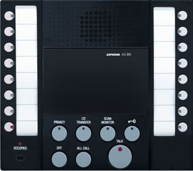 Aiphone AX Audio Master Station - BLACK