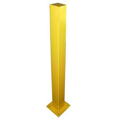 1.2m High Bollard with NO Gooseneck YELLOW