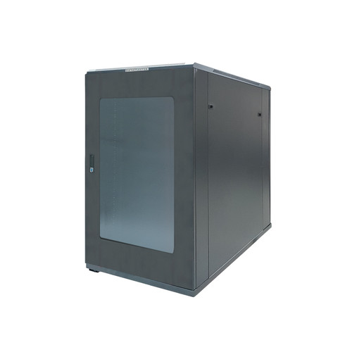 Datamaster 12RU Hinged Wall Cabinet 550mm - Dimensions= 600W x 550D X 650H
