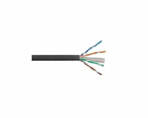 Cat6 Solid - 305m Roll- Black